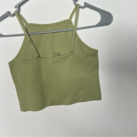 Ribbed bib Crop Cami - Picture 2 of 2